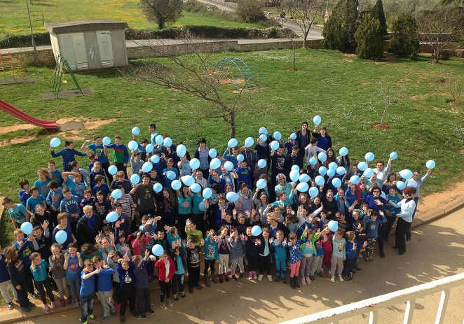 Osnovna škola Joakima Rakovca u Sv. Lovreču obilježila Dan svjesnosti o autizmu