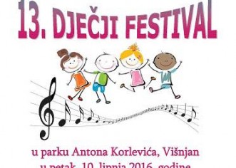 13. Dječji festival u Višnjanu u petak, 10. lipnja