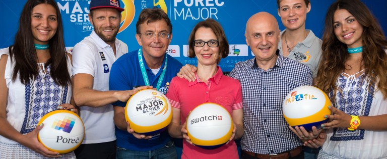 Porec Major, part of the Swatch Beach Volleyball Major Series on June 28, 2016.