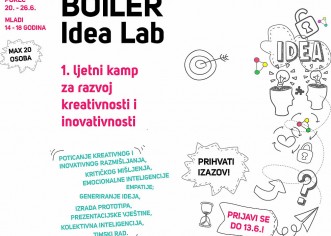 Ljetni kamp za razvoj kreativnosti i inovativnosti od 20. do 26. lipnja u Poreču