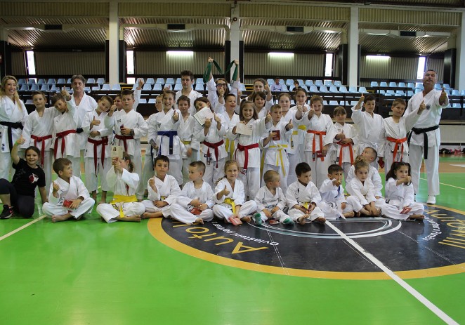 Karatisti Finide polagali za učenička karate zvanja