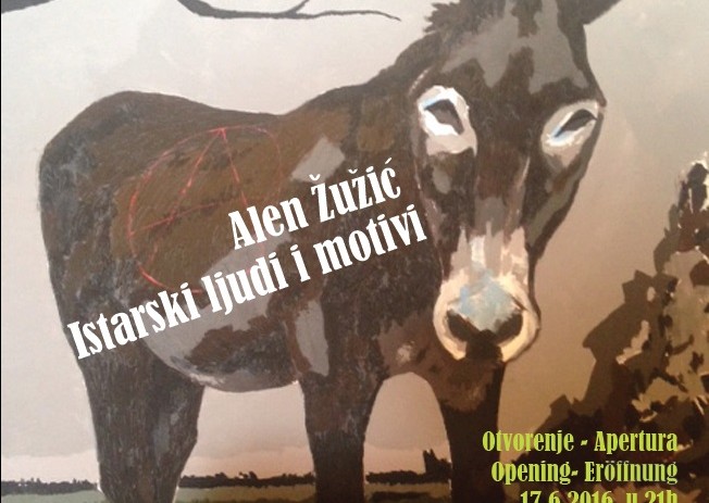 U petak u Funtani otvorenje likovne izložbe Alena Žužića iz Vrsara