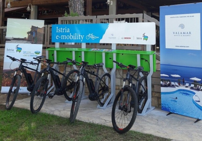 Prezentirane prve istarske brendirane e-bike stanice