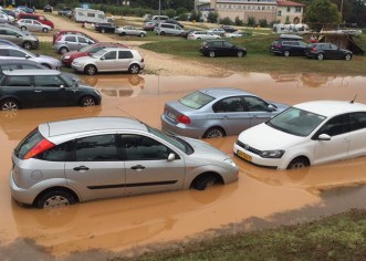 Vodena bomba srušila se na Poreštinu