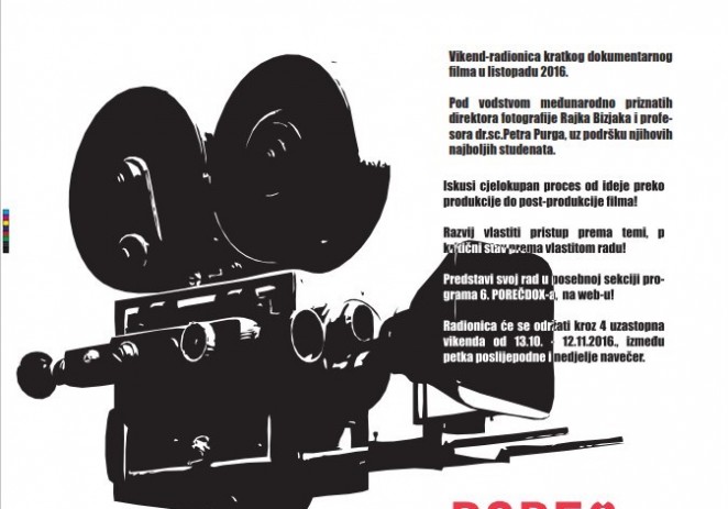 Vikend radionice kratkog dokumentarnog filma u POUP-u