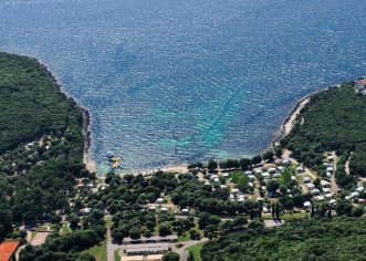 Božićno kupanje u kampu Porto Sole, Vrsar
