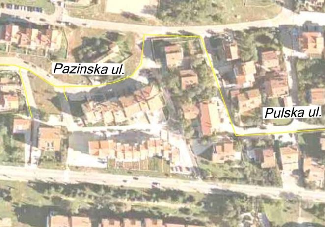 Radovi na plinovodu u Pulskoj i Pazinskoj ulici do kraja veljače