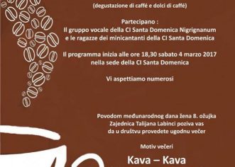 Caffe-Caffe, proslava Međunarodnog dana žena u Zajednici Talijana Labinci