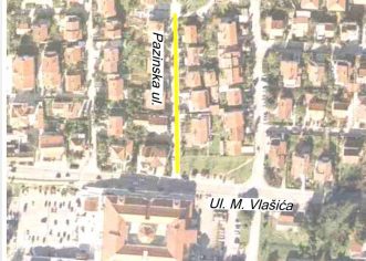 Nastavak radova na plinskoj mreži od ponedjeljka, 6. ožujka kroz Pazinsku ulicu i šetalište A. Restovića