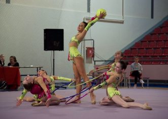 Županijsko prvenstvo  u ritmičkoj gimnastici u nedjelju, 14. svibnja u Intersportu (Zelena Laguna)