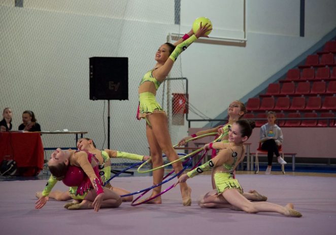 Županijsko prvenstvo  u ritmičkoj gimnastici u nedjelju, 14. svibnja u Intersportu (Zelena Laguna)