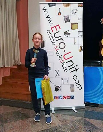 Učenici Umjetničke škole Poreč Marin Štefanac, Nina Poropat i Mija Mijatović ostvarili su izvanredan uspjeh na  Pula guitar festu