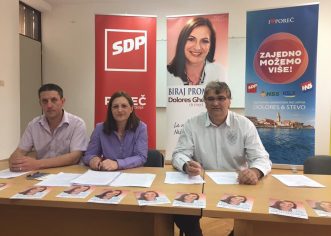 Porečka koalicija “ZAJEDNO MOŽEMO VIŠE” održala predstavljanje kandidatknje za gradonačelnicu Grada Poreča-Parenzo