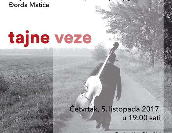 Promocija knjige “Tajne veze” Đorđa Matića u galeriji Sinčić 5. listopada