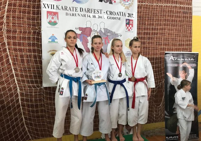 Karate: Flavia Paliaga osvojila broncu u Daruvaru na “Karate Darfest” turniru