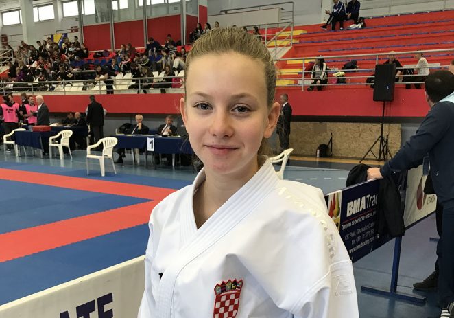 Karate: Flavia Paliaga nastupila za Reprezentaciju Hrvatske !