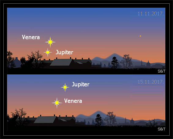 Venera i Jupiter sljubljeni u ranu zoru