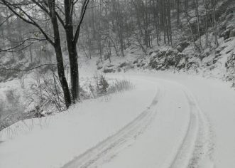 Olujan vjetar, tuča, obilna kiša i snijeg na Učki