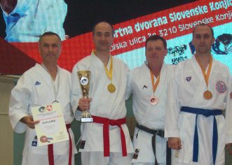 Amir Rešidović, član karate kluba Finida iz Poreča, osvojio srebrnu medalju u Slovenskim Konjicama