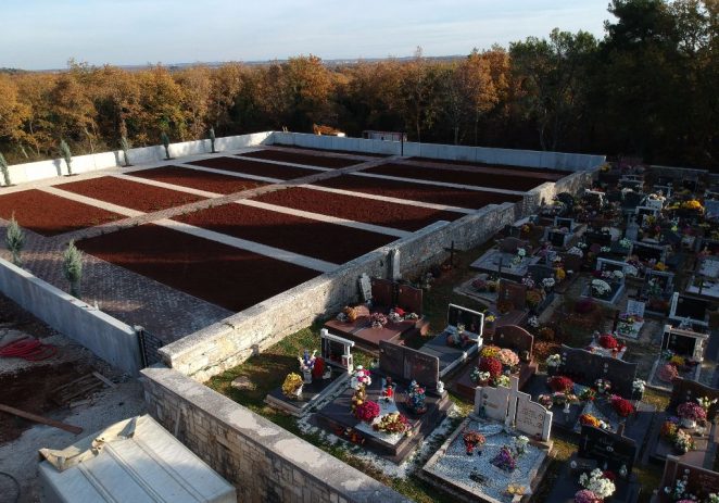 Dovršeno proširenje mjesnog groblja Fuškulin: izgrađeno novih 250 grobnih mjesta