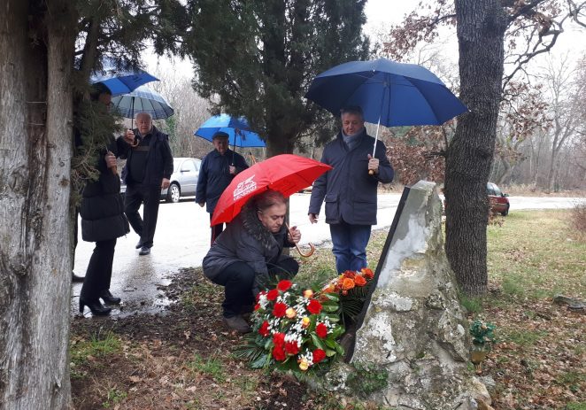 Položeni vijenci u spomen na pogiblju Bruna Valentija