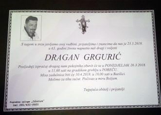 Preminuo Dragan Grgurić, šahist iz Poreča