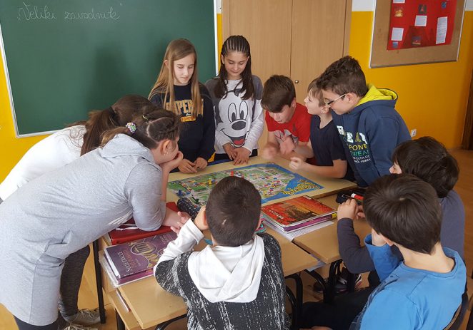 U Talijanskoj osnovnoj školi “ Bernardo Parentin“ povodom Međunarodnog dana društvenih igara