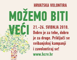 Hrvatska volontira 2018. – prijavljeno preko 260 volonterskih aktivnosti!