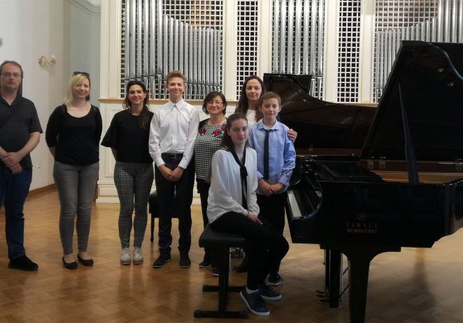 Učenici Umjetničke škole Poreč sudjelovali na Festivalu mladih pijanista u Varaždinu