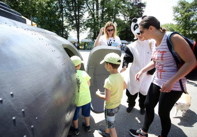 aMORE – festival moru – Podmornica na Trgu slobode i more aktivnosti za djecu