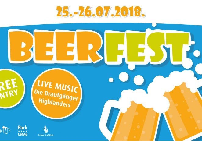U CampingIN Park Umag u srijedu i četvrtak 25. i 26.srpnja održava se drugi Beer Fest