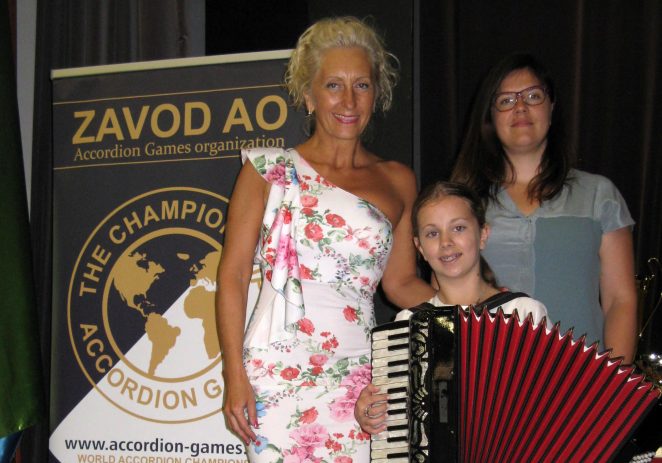 Roberta Brčić osvojila prvo mjesto i zlatnu medalju na prestižnim The Championship „Accordion Games“ u Sloveniji