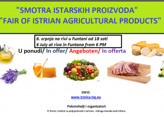 Druga Smotra istarskih poljoprivrednih proizvoda u Funtani