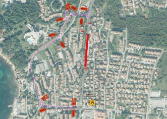 Cesta od Croduxa do La Coopa zatvorena do petka – osiguravaju se pješački prijelazi prije početka rada OŠ Finida