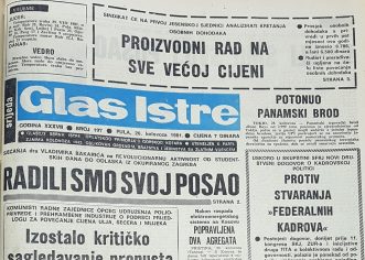 Navali narode na drvene čaplje i originalne turske tepihe – pisalo je u Glasu Istre (i) 26. kolovoza 1981.