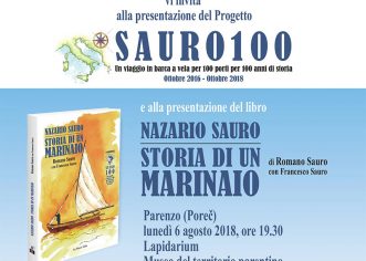 Predstavljanje projekta “SAURO 100” u Poreču u ponedjeljak, 6. kolovoza