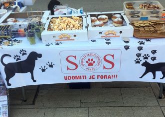 Udruga SOS Šape Poreč prikupila pet tisuća kuna na Šarenom štandu