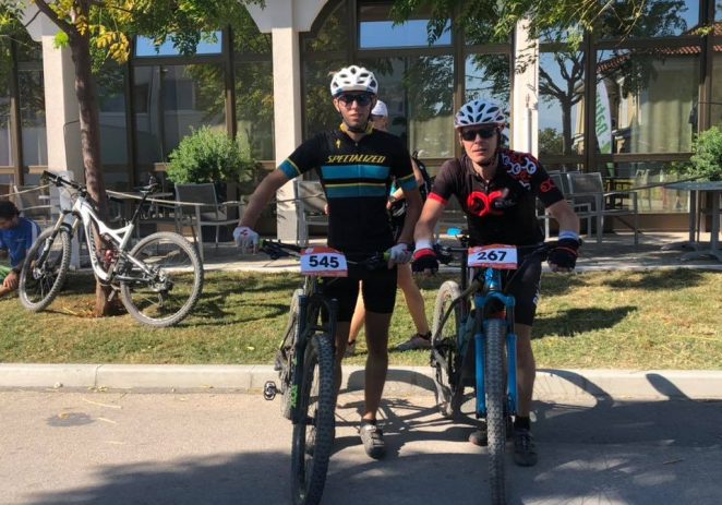Albert Kiš i Diego Žužić iz Biciklističkog kluba Poreč nastupili na XCM maraton na Krku