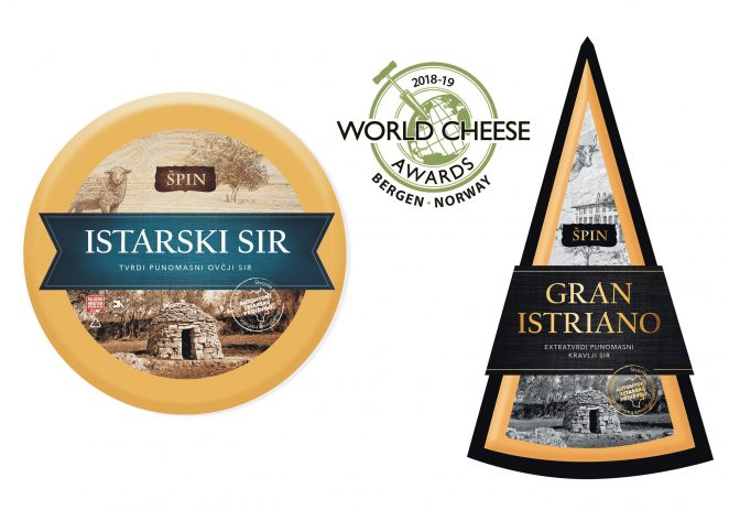 230 stručnjaka iz 29 zemalja izabrali najbolje svjetske sireve – Agrolaguna osvojila zlatna i brončana odličja