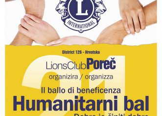 Lions Club Poreč organizira tradicionalni Humanitarni Lions bal u subotu, 8. prosinca