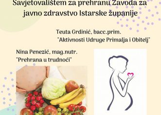 U Poreču druženje stručnjaka i trudnica za zdravlje mama i beba