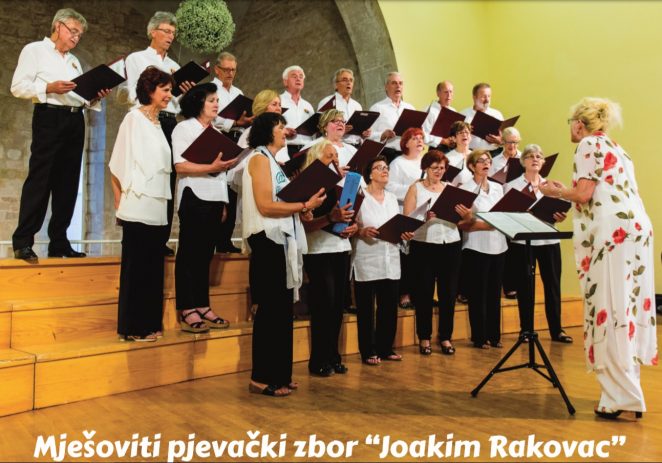 Večeras koncert mješovitog pjevačkog zbora “Joakim Rakovac” u kazališnoj dvorani