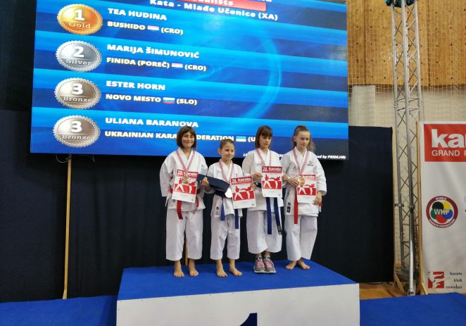 Marija Šimunović iz Karate kluba Finida osvojila srebrnu medalju na  GRAND PRIX CROATIA  u Samoboru