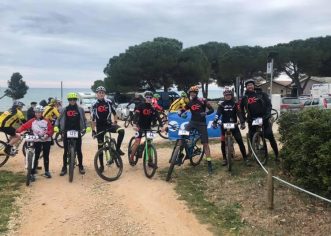 VI. kolo GIANT Zimske lige Istre i Kvarnera – XC Novigrad 2019. – Biciklistički klub Poreč nastupio je u Novigradu