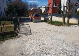 Asfaltiranja u Lindarskoj i Medulinskoj ulici, Grožnjanska dobiva parking