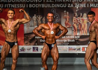 Porečan Hrvoje Petrinjak Državni juniorski prvak u bodybuildingu !