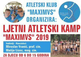 Prijave u ljetni atletski kamp 2019. moguće do 23. lipnja !