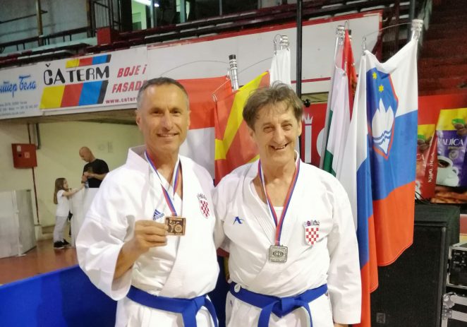 Dvije medalje za Karate klub Finida na Prvenstvu Balkana u Čačku za seniore i veterane
