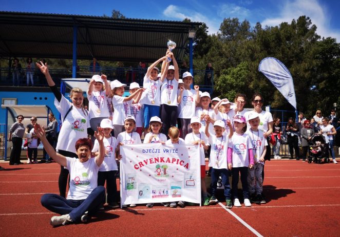 Tristotinjak djece sudjelovalo danas na 18. Olimpijskom festivalu dječjih vrtića !