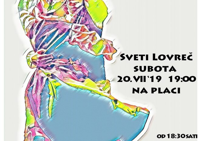 40. Smotra narodne glazbe i plesa zapadne i središnje Istre u Sv. Lovreču ove subote, 20. srpnja
